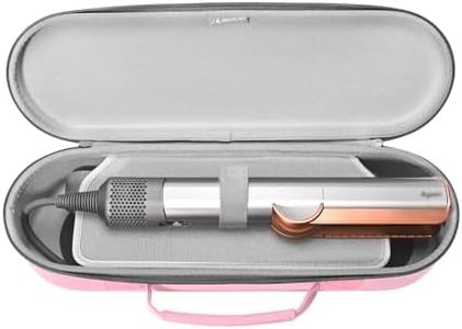 RLSOCO Étui pour Dyson Corrale/Airstrait Fer à Lisser/Corrale Hair Straightener (Rose)