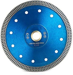 6" Super Thin Diamond Saw Blade Diamond Blade Dry or Wet Cutting for Granite Marble Porcelain Tile