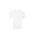 Calvin Klein Men's Cotton Classics 3-Pack Slim Fit Short Sleeve Crew Neck T-Shirts, White, Medium