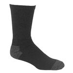 Fruit of the Loom Men's M8921b6-web-sp Casual Sock, Black, 5-12 UK (Pack of 6)