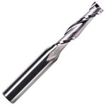 6mm x 22mm Flute x 1/4" Shank Solid Carbide Spiral 2 Flute Up Cut Router Bit for Wood, Hard Wood, PVC & Acrylic