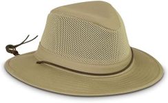Stormy Kromer The Mesh Hiker Hat, Khaki, Small