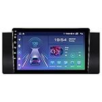 ACAVICA Android 12 2+32GB Car Stereo for BMW E39 5 Series E39 X5 E53 Head Unit Bluetooth In-dash Video Sat Nav GPS Navigation with Wireless Carplay Android Auto DSP WiFi USB