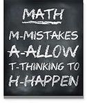 MATH Mistakes, Allow, Thinking To H