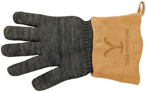 Y Yellowstone BBQ & Utility Glove - Grill Glove Built with Kevlar Fibers | Ideal Protective BBQ Glove for Grilling or Work