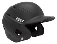 Schutt XR1 Softball Batter's Helmet - One Size Fits Most, Matte black, Senior