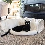 Cat Tunnel and Bed Toy Set with Rem