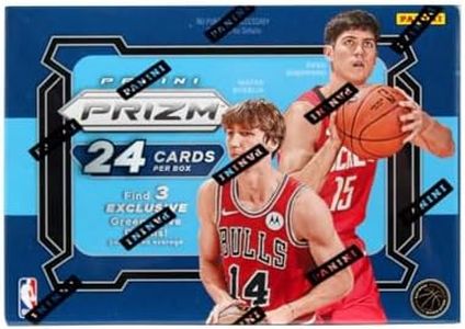 2024-25 Panini NBA Prizm Basketball Trading Card 6 Pack Hobby Blaster Box (Three Green Wave Prizms Per Box!)