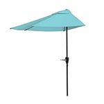 Half Umbrella Outdoor Patio Shade -