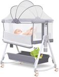 Baby Bassinet Bedside Sleeper for B