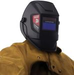 MANUSAGE Auto Darkening Welding Helmet for Men, Welding Hood Auto Darkening Has Dual Power Supply with Solar and Lithium Battery, Welding Mask True Color Shade 9-13 Ideal for Mig Tig ARC (M380SE)