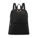 TUMI - Just In Case Foldable Backpack - Lightweight, Compact Travel Backpack - For One Bag Travel - 15.5" X 12.3" X 4.5" - Black with Gold Hardware