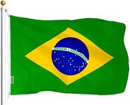 Vista Flags Brazil 3'x5' Polyester Flag