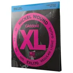 D'Addario EXL170 Nickel Wound Bass Guitar Strings - Light 45-100, Long Scale