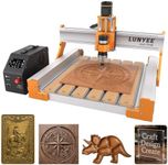 LUNYEE 4040 Titan CNC Router Machine, 400x400mm, 500W Brushless Spindle