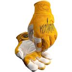 Caiman 1828-5 Welders and Foundry Gloves Gold L