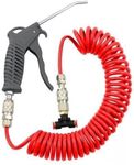 New Heavy Duty AIR Duster Blow Gun Truck Lorry Van Coiled Hose Compressor Cleaning | Blow Gun Cleaning with 5 Meter Long Coil | AIR SEAT Blow Gun KIT