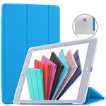 DuraSafe Cases for iPad Mini 4th 7.9 Inch 2015 [ Mini 4 Gen ] A1538 A1550 MK6K2LL/A MK6J2LL/A MK6L2LL/A MK9J2LL/A MK9H2LL/A Slim Smart Transparent Back PC Cover - Sky