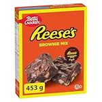 Betty Crocker Reese's Peanut Butter Chocolate Fudge Candy Brownie Mix, Made with Reese's Peanut Butter Chips, 453 Grams Package of Brownie Mix, Baking Mix, Tastes Like Homemade, Easy To Bake