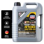 Liqui Moly (3701) 5W-40 Top Tec 4100 Low Ash Synthetic Motor Oil - 5 L Jug, Car