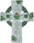 TALPGOD Celtic Cross Irish Blessing Wall Decor,Irish Wall Crosses for Home Decor,Irish Cross Wall Art for Ireland Gifts,Irish Decor Irish Gifts for Men,Celtic Gifts Catholic Cross for Home