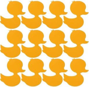 Toddmomy Shower Grip Duck Non Slip Stickers 12Pcs Bathtub Non Slip Stickers Anti Slip Tub Decals Safety Bathtub Decals for Bath Tub Shower Stairs Kids Bathtub