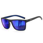 ZENOTTIC Polarised Sunglasses for Men Lightweight TR90 Frame UV400 Protection Square Sun Glasses