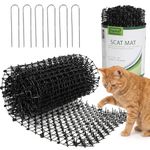 Tapix Anti-cat Network Cat Scat Mat with Spikes Digging Stopper - Cat Deterrent Mat for Indoor and O