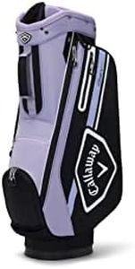 Callaway Golf 2022 Chev 14 Cart Bag, Violet/Black Color