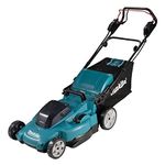 Makita DLM539CT2 Twin 18V (36V) Li-ion LXT 53cm Lawnmower complete with 2 x 5.0 Ah Batteries and Twin Port Charger