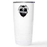 CafePress Gamers Rule Stainless Steel Travel Mug 20 oz. Stainless Steel Travel Mug, Insulated Coffee Tumbler