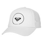 Roxy Beautiful Morning Trucker Hat, Bright White Exc, One Size