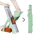 ZTQCSQ Upgraded Version Mandoline Slicer for Kitchen