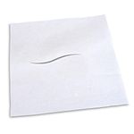 BodyMed Headrest Paper Tissue Sheets – Tissue Paper Squares for Chiropractic Exam Table or Massage Table – White – 12-Inch x 12-Inch – with Nose Slit (1,000 per box)