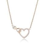 Infinity Heart Necklace for Women S