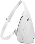 INICAT Travel Small Sling Bag Crossbody Belt Bags for Women (Drip White)