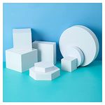 GISELA D 8PCS Product Photography Props Waterproof Hard Foam Props for Photoshoot Foam Cube Photo Props