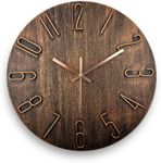 fapugh 12 Inch Wall Clock Silent No