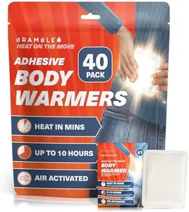 Bramble - 40 Natural Air-Activated Adhesive Body Warmers - Lasts up to 8 Hours