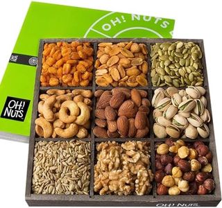 Nuts Gift Basket Mixed Nuts Assortments | 9 Variety Mixed Nuts by Oh Nuts