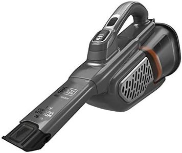 BLACK+DECKER - Aspirateur à Main Sans Fil DUSTBUSTER Rechargeable 18V - Aspi Ultra Puissant 35 AW - Autonomie 21 min - Batterie Lithium-ion - Capacité 700 ml - Prolongateur Intégré - BHHV520JF-QW