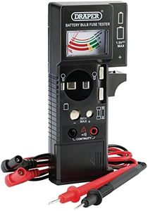 Draper Tools 90478 Battery, Bulb, Fuse and Continuity Tester