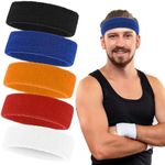 Sport Sweat Headbands for Men Women