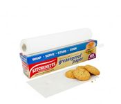 Kitchenette Butter Paper Roll 65 Mtr - Food Wrapping Paper for Home and Kitchen, GreaseProof Paper Roti wrap, Uniwrap Chapati Wrap, Tiffin and Lunch Packaging, Better Fresh Wraps
