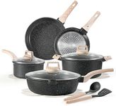 CAROTE 14Pcs Pots and Pans Set Non 