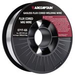 Flux Core Welding Wire, ARCCAPTAIN E71T-GS Spool Gasless Mild Carbon Steel Mig Welding Wire (0.035 Inch 10LB)