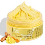 ANAiRUi Clay Masks for Face Skin Care, Turmeric + VC Mud Mask for Blackheads, Pores, Wrinkles, Fine Lines, Hydrating Clarifying, Cleansing Skincare Mask, 120g