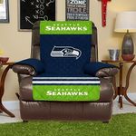 Pegasus Home Fashions Blue Seattle Seahawks Recliner Protector