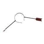 Boolavard Halloween Hair Hoop Horror Blood Fake Ax Saws Knife Gothic Headband Prop Decor (Arrow)