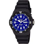 Casio Men's 'Classic' Quartz Resin Automatic Watch, Color:Black (Model: MRW200H-2B2V)